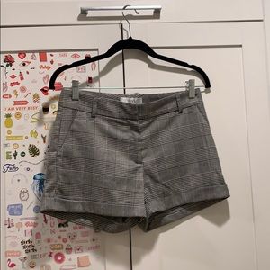 houndstooth shorts